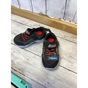 S Sport by Skechers Toddler Boys Conor Light-Up Sneakers Black Red Size 5